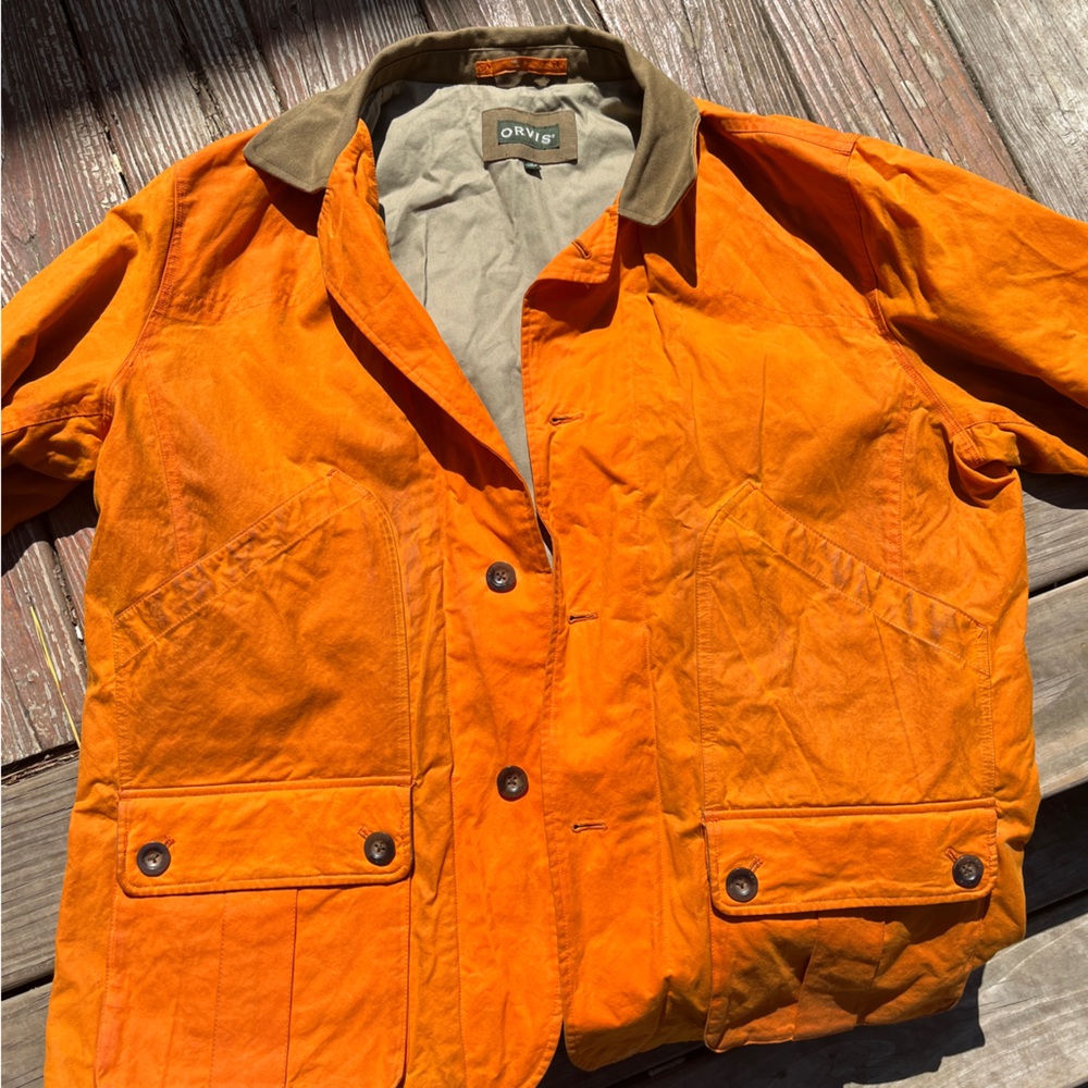 Vintage Orvis Waxed Cotton Jacket